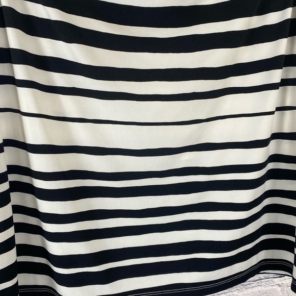 Kasper Striped Cowl Neck Blouse size XL - Picture 3 of 7